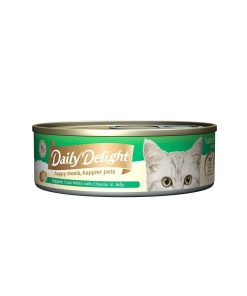 Daily Delight Cat Food Jelly Skipjack Tuna with Cheese 80gr