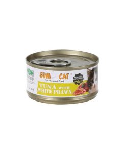 Sumo Cat Canned Food Tuna with White Prawn 80g
