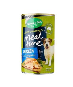 Nature's Gift Dog Canned Food Chicken, Oats and Vegetables 700g