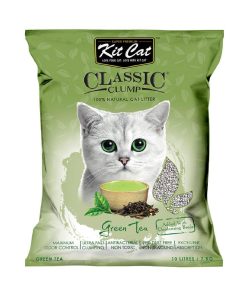 Kit Cat Classic Clump Cat Litter Green Tea 10L