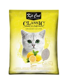 Kit Cat Classic Clump Cat Litter Lemon 10L