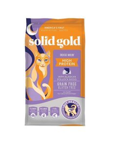 Solid Gold Cat Dry Food Indigo Moon Alaskan Pollock and Egg 1