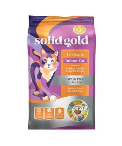 Solid Gold Cat Dry Food Stay In Chicken, Lentils and Apple 1