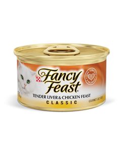 Fancy Feast Cat Canned Food Tender Liver and Chicken 85g